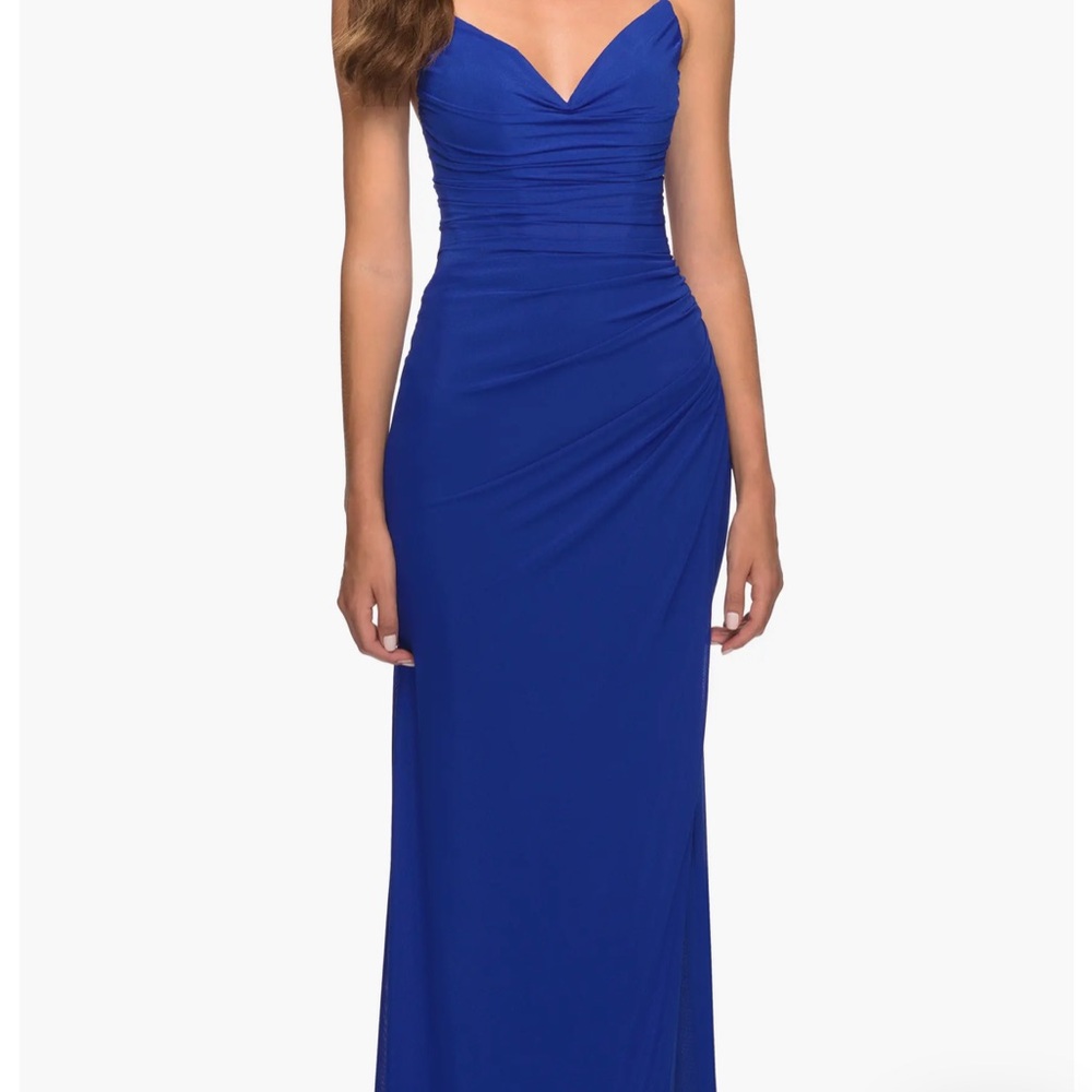 Royal Blue Gown by La Femme